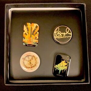 Beatles Paul McCartney Pins Set of 4